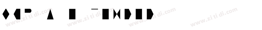 Ocr A Extended字体转换
